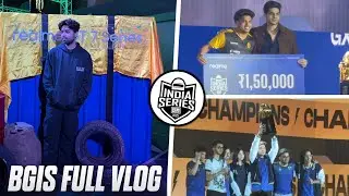 KOLKATA BGIS 2025 LAN EVENT FULL VLOG🔥 INTENSE MATCHES & INSANE CROWD 😎