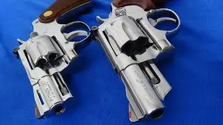 Smith & Wesson 629 (3 дюйма) Colt Python (2,5 дюйма)