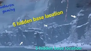 conan exiles.. 5 hidden base locations.......