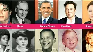 Celebrities as Kids | Historical Figures as Kids Part 2 | Comparison