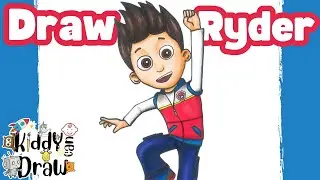 How to Draw Ryder from PAW Patrol