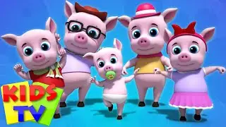 finger family pigs | baby song | finger family song | kids tv nursery rhyme cartoons for toddlers