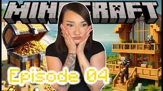 ICH BIN ABGEHAUEN! Schatzsuche & Pillager-Drama! 😂🏹 Minecraft Survival Modus - Episode 04