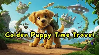 Baby Golden Puppy Time Travel #goldenpuppy #goldenretriever #animalfriends