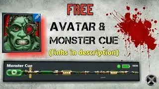 8 ball pool Free Monster Cue And Avatar || Claim now Free || TECHNICAL X