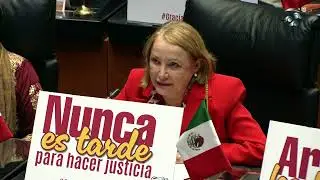 Sen. Laura Castillo (Morena) se refiere a licencias de Ernestina Godoy y Citlalli Hern&aacute;ndez