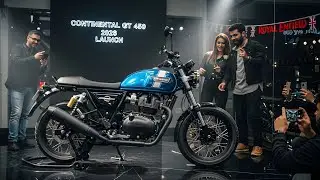 Только что вышел: 😲 Royal Enfield Continental GT 450 2026 года! Возрождение Caf&eacute; Racer по цене ме...
