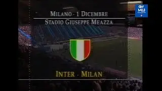 1991-92 (12^ - 01-12-1991) INTER-Milan 1-1 [VanBasten,Klinsmann] Sintesi 39 Minuti Channel4 UK