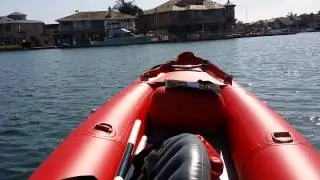 KAYAK INFLATABLE CUSTOM MOTOR MOUNT TORQEEDO 801 PART 3