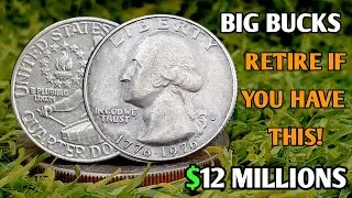Super RARE 1976 DRUMMER BOY QUARTERS THAT WORTH A LOT of MONEY! Valuable Old Coins Rare and way?