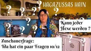 Zuschauer Frage: Kann jede/r Hexe werden?