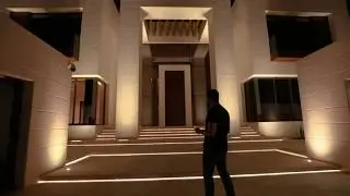 Out Door Lighting on Luxury Villa in Dubai