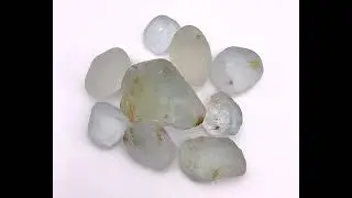 Light Blue Topaz Facet Rough Parcel