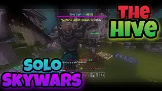 SoloSkywars|TheHIVE|MCPE(w/Controller)
