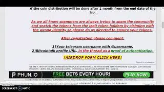 Planport is offering $50,000 worth of Port tokens in airdrop