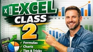 📊 Excel Class 2 🔥 Alignment, Conditional Formatting & Basic Formulas (Hindi)