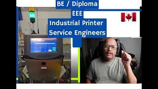 BE/Dip Electrical Electronic Engineers' job opportunities as a Industrial Printer service Engineers'
