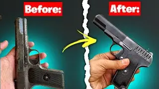 Unbelievable TT 30 bore Pistol Restoration! From Rusted Junk to Brand New 🔥