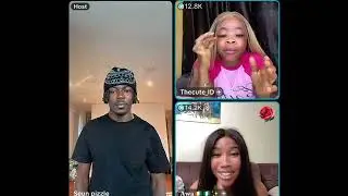 Seun pizzle and is wife