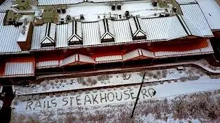 Rails Steakhouse - Snow Writing