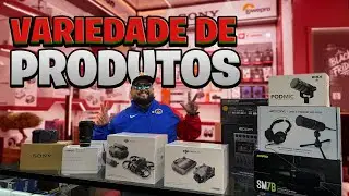 A LOJA DE AUDIOVISUAL MAIS COMPLETA DA SANTA IFIGÊNIA - CANON - SONY - HOLLYLAND - DJI E MUITO MAIS!