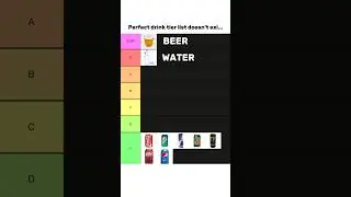 Perfect drink tier list