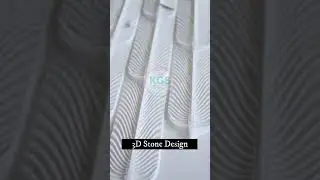 3D Stone Wall Panel...#wallpanel #stonewallpanel #jalandhar #signskgs #wallcovering