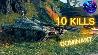 DOMINANT 9.3K DAMAGE 💥 10 KILLS 💥 Coccodrillo | WoT