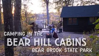 Camping the the Bear Hill Cabins