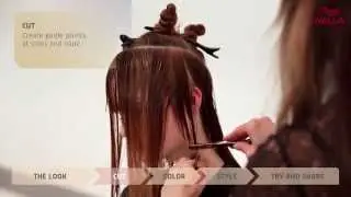 Create the look: Powdered Red using Wella Blondor FREELIGHTS & Color Touch