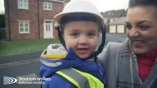 Council's bin crew deliver a special birthday present