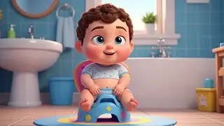 Happy Potty Time Fun 🚽😊🎶 Fun Kids Song | Toilet Training & Learning