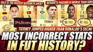 Most Incorrect Stats in FIFA History?