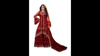 Heavy work#Net#Sharara#Garara#Shrug Dress#Kurta with#Palazzo#PantsSet @TodaysTrendsandStyle