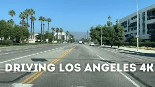Los Angeles Drive 4K | Scenic Tour of San Fernando Valley Neighborhoods