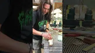 Painted Headstock Process | James Tyler Guitars