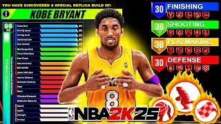 THE BEST 6'6 KOBE BRYANT BUILD is GAME BREAKING on NBA 2K25! *INSANE* ALL AROUND BUILD IN 2K25!