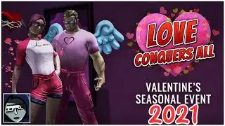 ❤️ DCUO: Love Conquers ALL 2021 (S.Valentine event) - New feats & styles ❤️