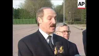 RUSSIA: BELARUSSIAN PRESIDENT LUKASHENKO VISIT