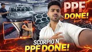 Scorpio N PPF Done! 😱 Scratch Proof Protection Finally!