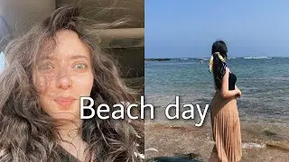 Vlog beach day ❤️ نهار في البحر
