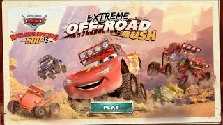 Lightning McQueen # Cars Extreme Off Road Rush Ex 1 - Disney Junior