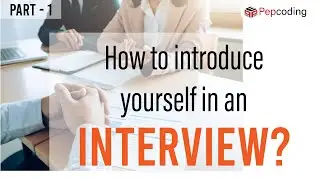 How to Introduce Yourself in an Interview without being Nervous? | Interview Tip | Self Introduction