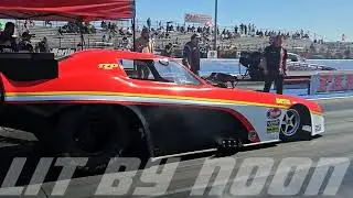 Geoff Monise The Quarter Pounder, Jeff Arend, Nostalgia Funny Car Rnd 2 Eliminations, Hot Rod Herita