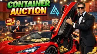 CONTAINER AUCTION 😞 😀 LOSS AN WIN ?SUPER CAR 🚗? #gamingvideo#liverussiagame