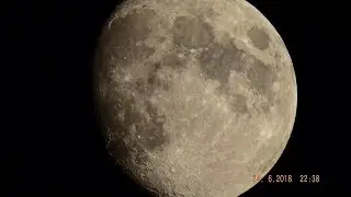 Fuji Film Finepix SL1000 (Video Recording of the moon) 50X Optical Zoom To 100X Digatal Zoom
