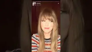 Taylor Swift&rsquo;s calming voice talking about The Midnight Album