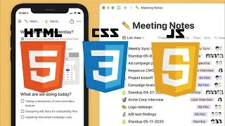 Notes Taking Web Application using HTML, CSS and JavaScript