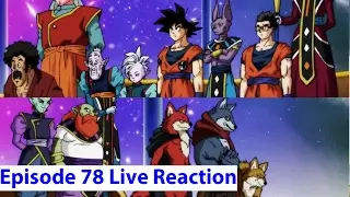 Universe 7 vs Universe 9 Incoming!!!  - Dragon Ball Super Episode 78 Anime Live Reaction