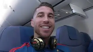 DESDE DENTRO | Sergio Ramos nos cuenta cómo pasa el tiempo en sus numerosos viajes